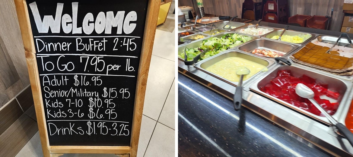 Royal Buffet Menu