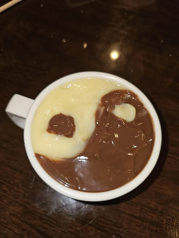 Vanilla and Chocolate Pudding